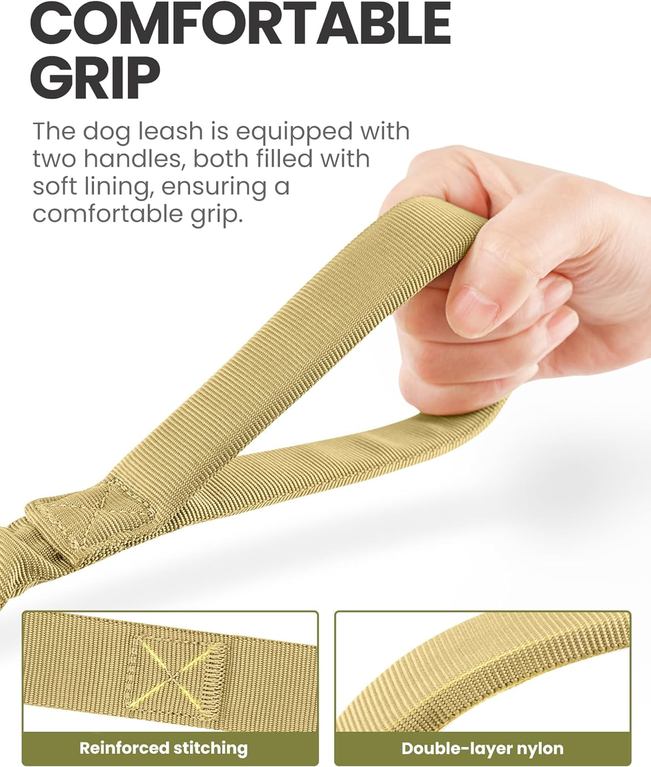 Bungee Dog Leash, Improved Dog Safety & Comfort